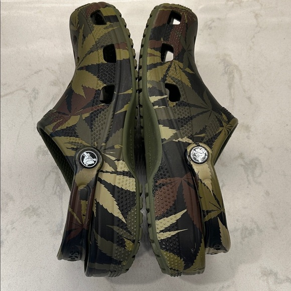 Crocs Unisex Adult Hemp Clog Camouflage Slip On - Picture 10 of 16